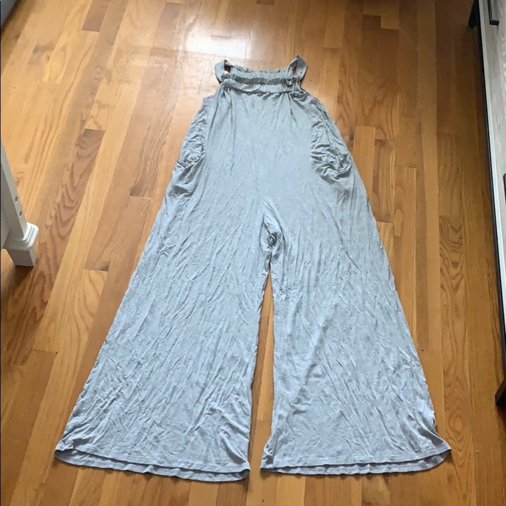 Pinkblush Maternity grey jumpsuit size small